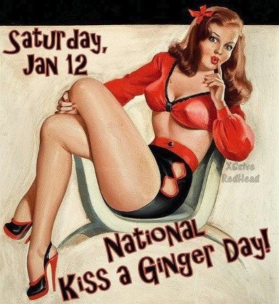 Kiss a Ginger day*