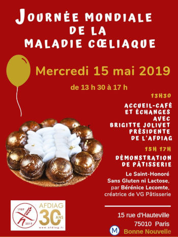 Journée mondiale de la maladie coeliaque