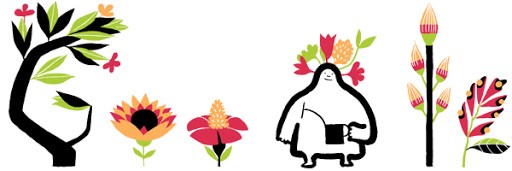 Pour Google, hier était le premier jour du printemps...