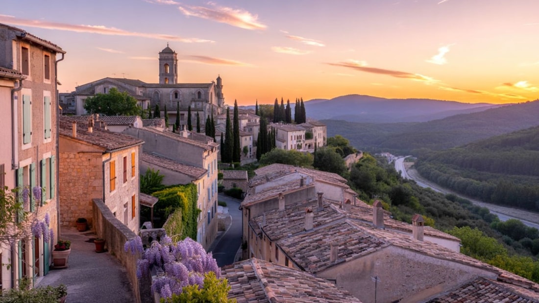 Ce village de 150 habitants possède la plus belle terrasse naturelle du sud de la France