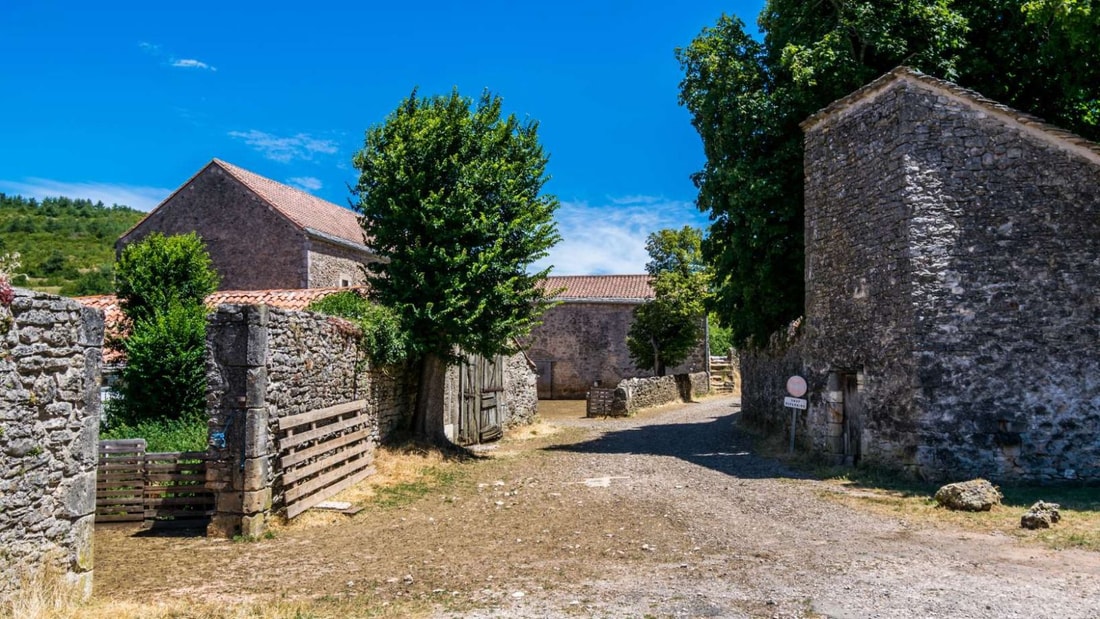 Ce village est l'unique témoignage intact de la vie quotidienne des Templiers en France