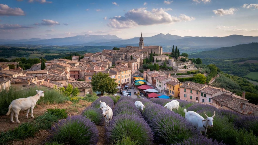Ce village français est le seul où un fromage s'habille de feuilles avant d'être dégusté