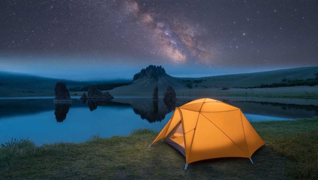 J'ai bivouaqué sous les étoiles au bord de ce lac volcanique en Auvergne : une expérience unique