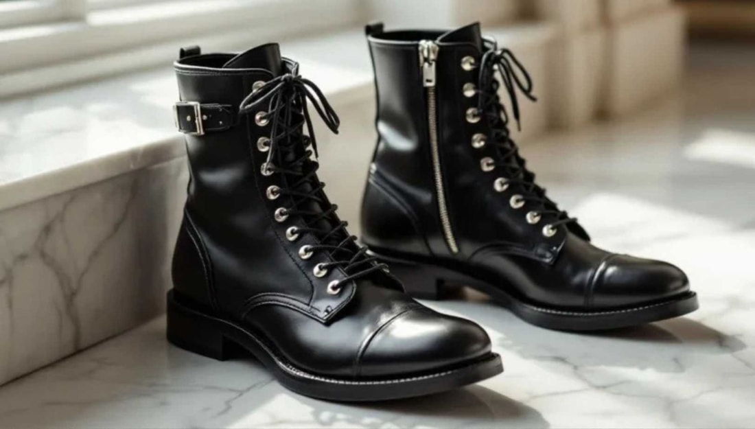 J'ai osé les bottes d'officier à 40 ans et voici comment elles ont transformé mon style