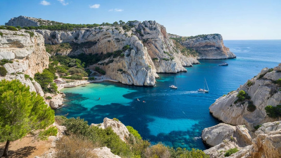 Le seul endroit en France où la visibilité sous-marine atteint régulièrement 30 mètre