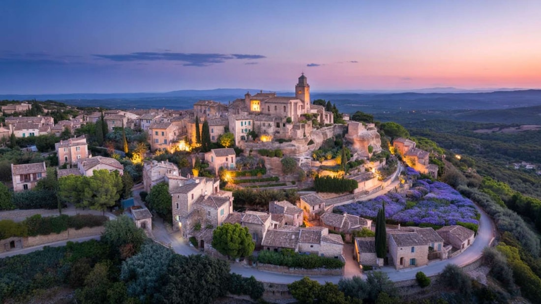 Top 4 des villages français qui dominent les plus beaux paysages de l'Hexagone