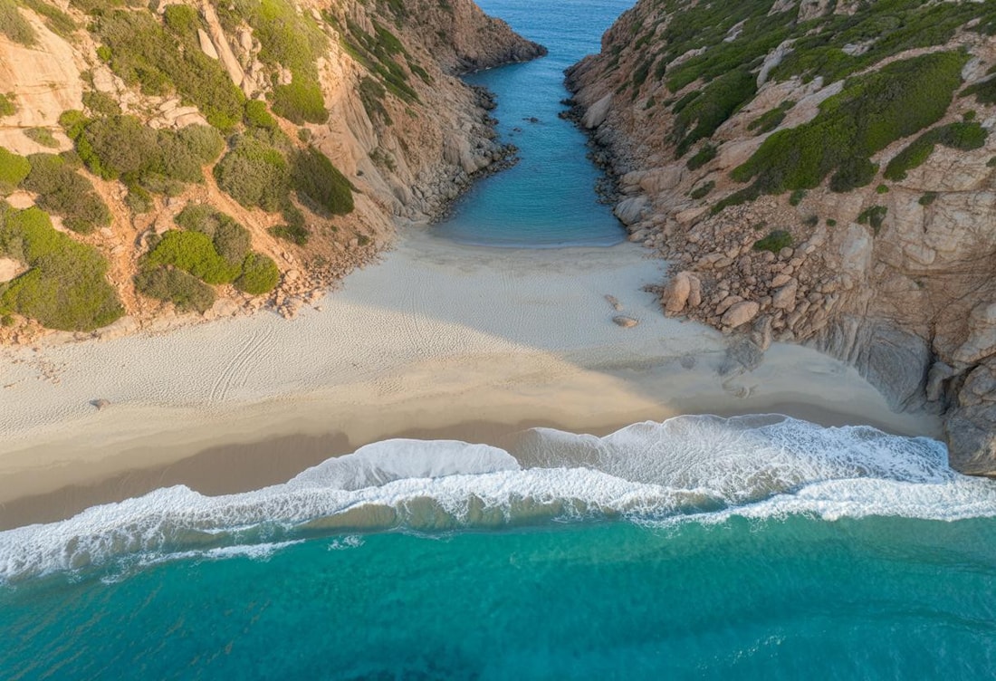 Cette île française cache 40 plages secrètes pour moins de 25€ par jour