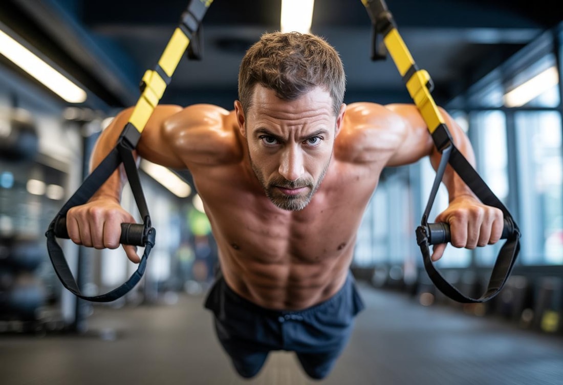 À 45 ans, mes abdos se contractent 75% plus fort grâce à ces 6 mouvements TRX