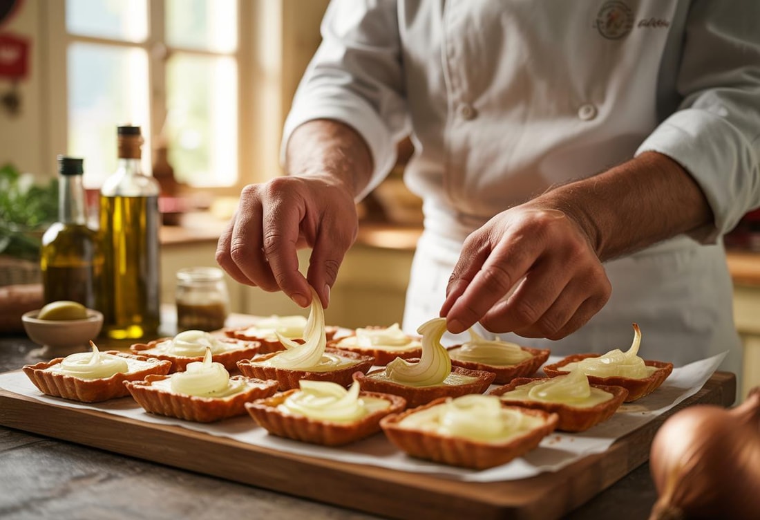 Les restaurateurs niçois cachent cette technique pour leurs mini pissaladières apéro parfaites