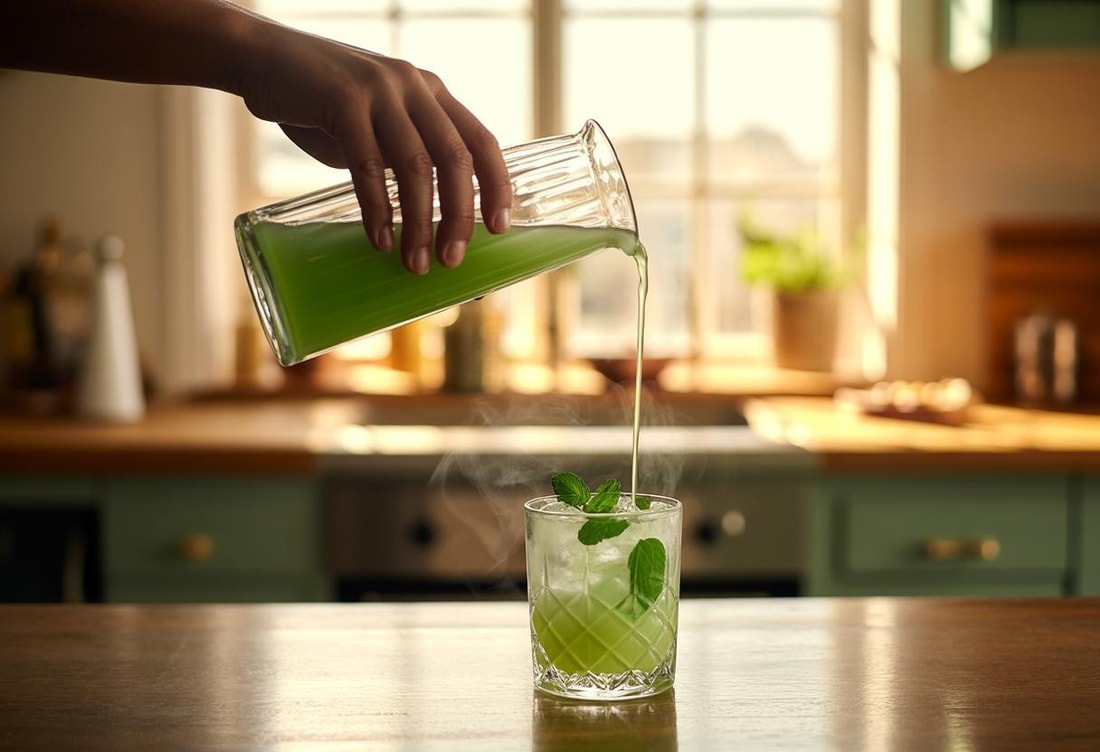 5 minutes pour ce cocktail à la Chartreuse qui impressionne plus que ceux des bars parisiens
