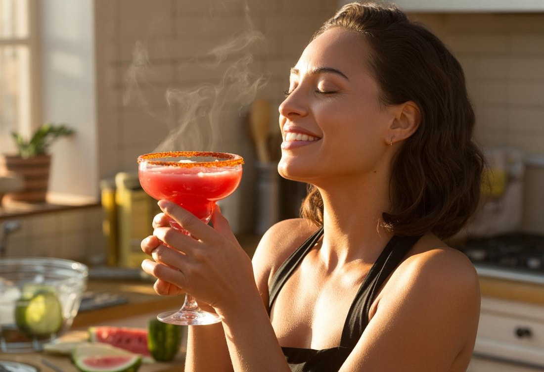 Cette explosion de fraîcheur pastèque-piment transforme votre Margarita en expérience sensorielle unique
