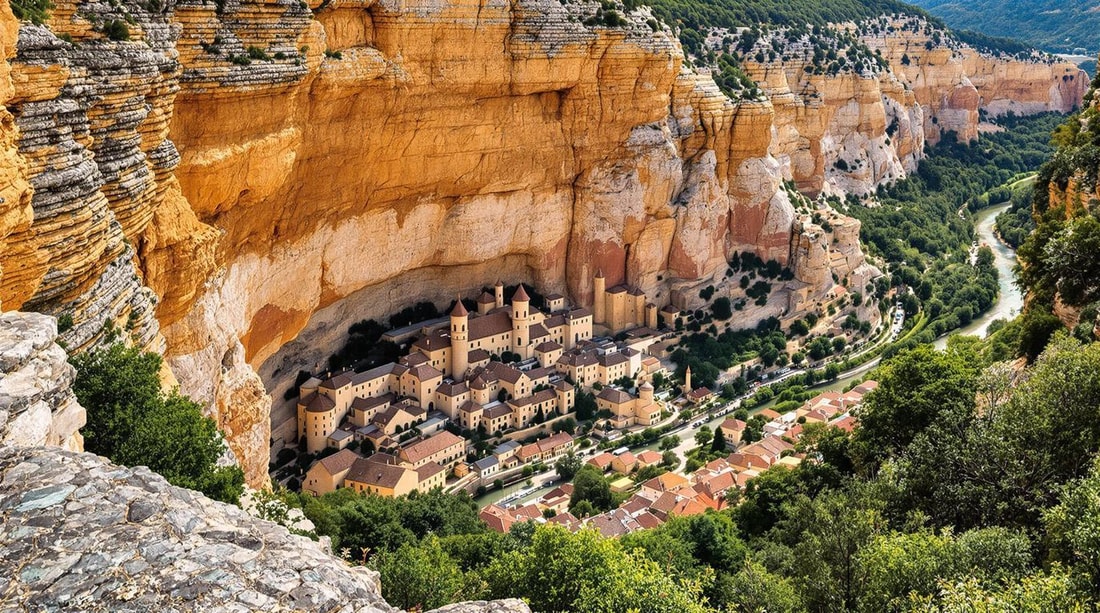 Cette fusion de 4 communes aveyronnaises révèle depuis 2016 le cirque de schiste le plus authentique du Rouergue