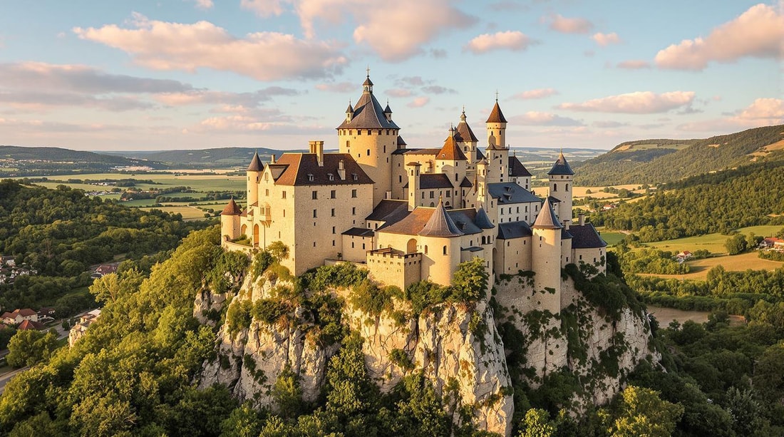 Belcastel détient le record : château restauré 8 ans par Pouillon en Aveyron