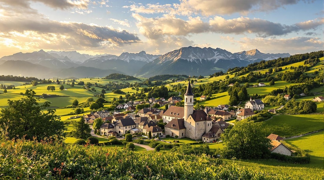 Deux-Verges, village cantalien de 51 habitants à 1025 mètres d'altitude