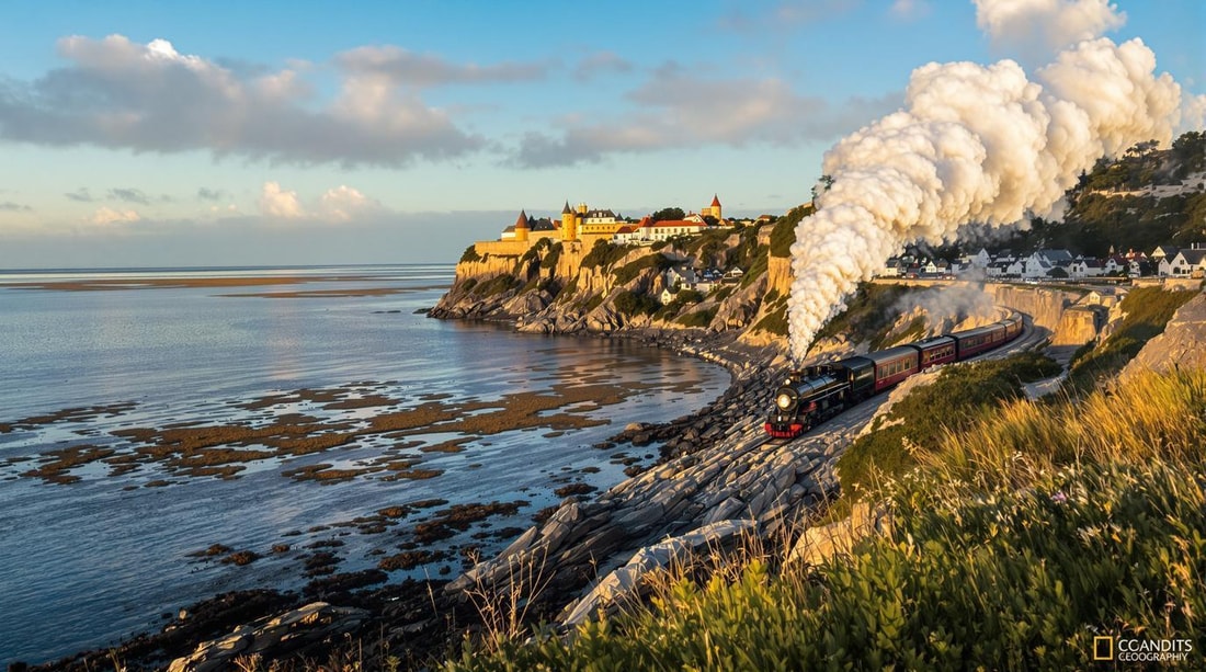 Saint-Valery-sur-Somme : 2253 habitants et un train historique dans la baie