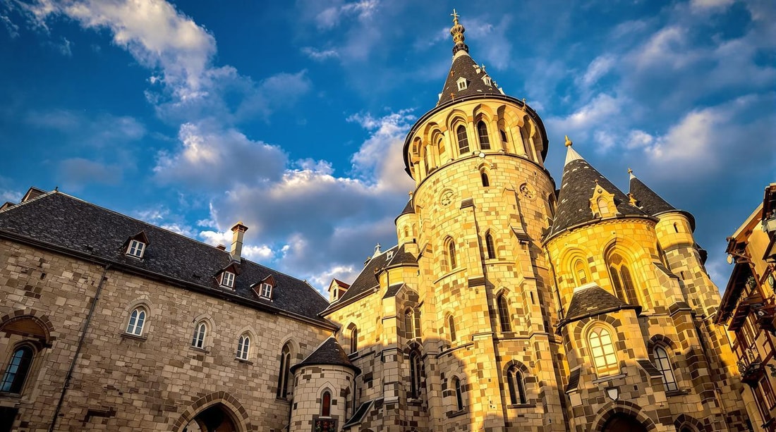 Le seul village de France avec une tour de dévotion médiévale de 1532