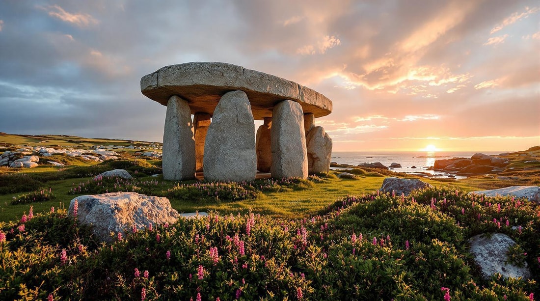 Cette île bretonne de 23 hectares cache une allée couverte de 5000 ans