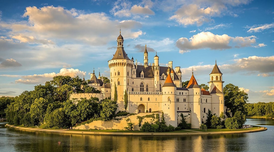 Le seul château où vécut Léonard de Vinci