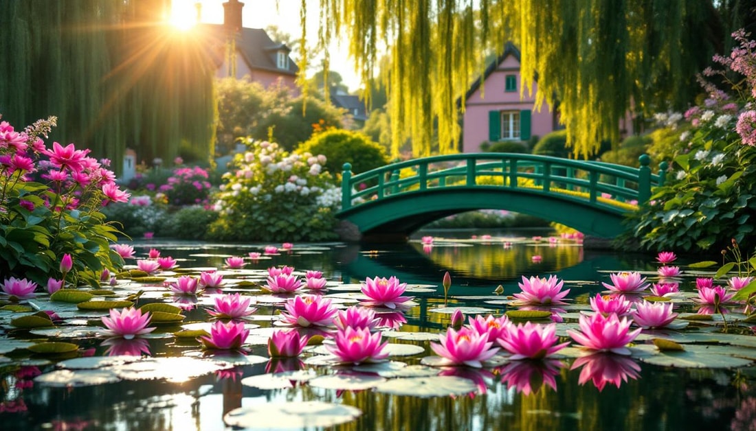 J'ai découvert ce village de l'Eure où Monet a peint 250 nymphéas en 43 ans