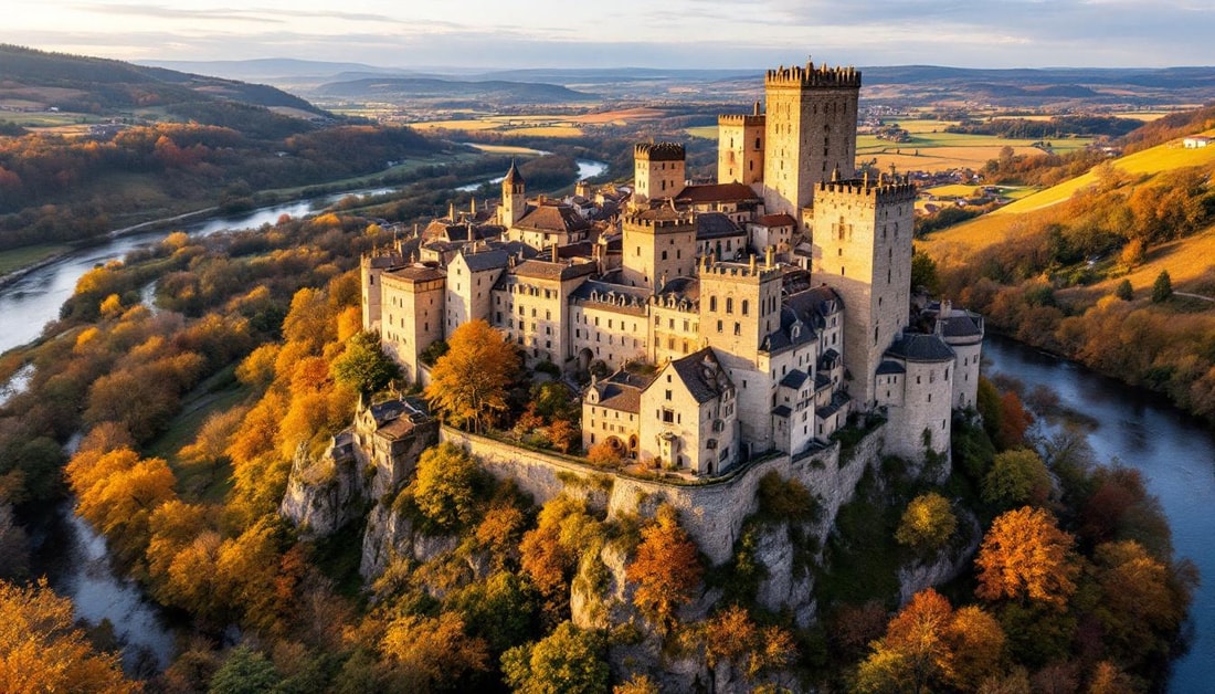 La Corrèze abrite ce bourg où 2800 habitants vivent dans des maisons à tours