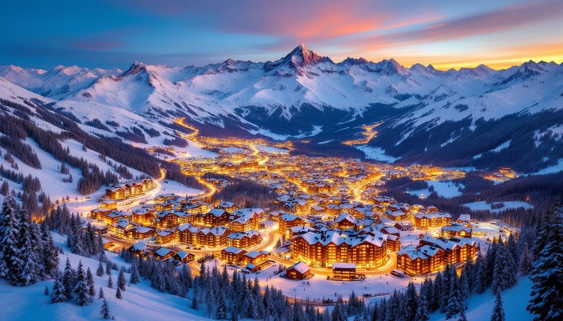 Le seul domaine skiable français avec 20 hôtels 5 étoiles à 2740 mètres