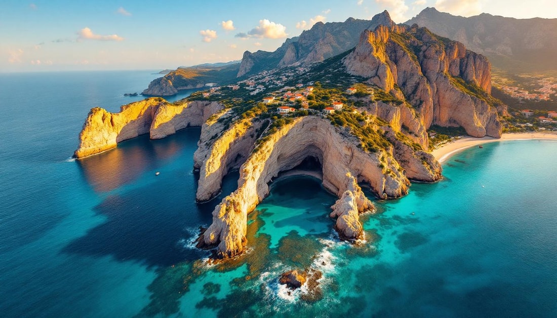 Majorque détient le record européen avec 3640 km² et des grottes à 21°C
