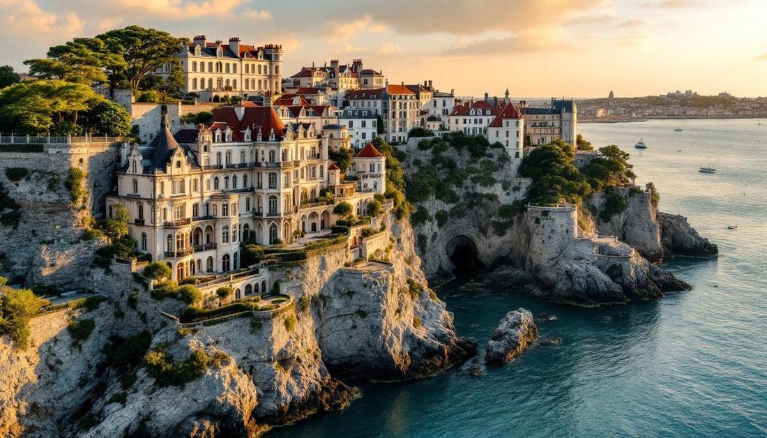 Dinard concentre 1327 habitants au km² dans ses villas Belle Époque bretonnes
