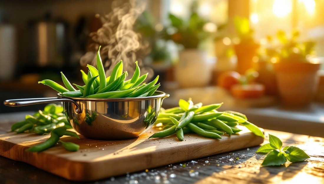 Cette technique de cuisson préserve 90% des nutriments des haricots verts