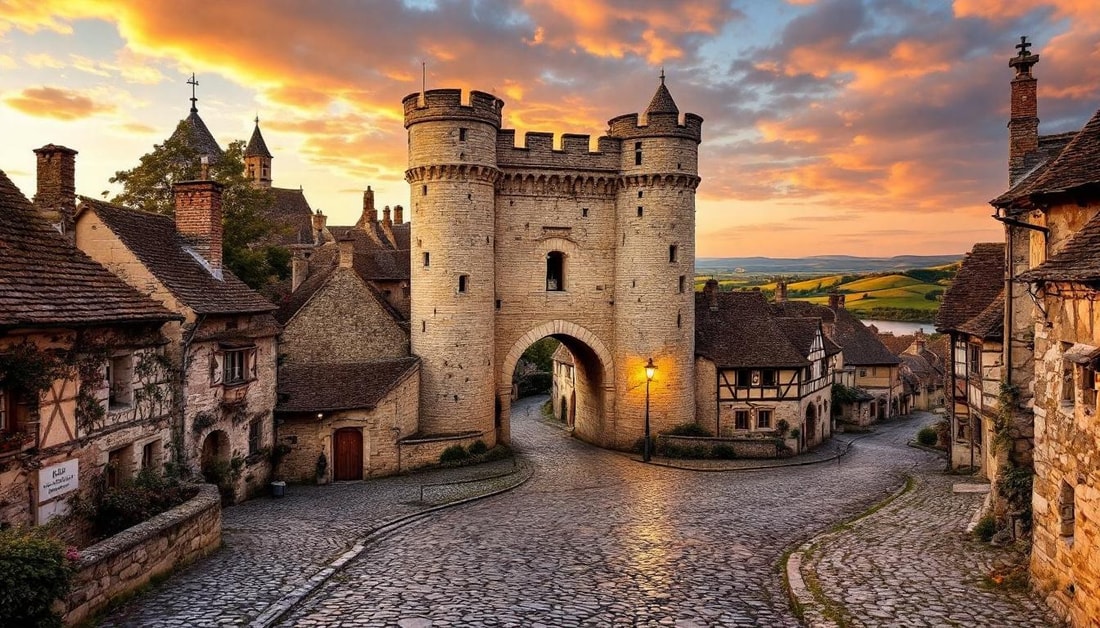 J'ai découvert ce village de l'Allier avec 3 portes fortifiées du 14e siècle
