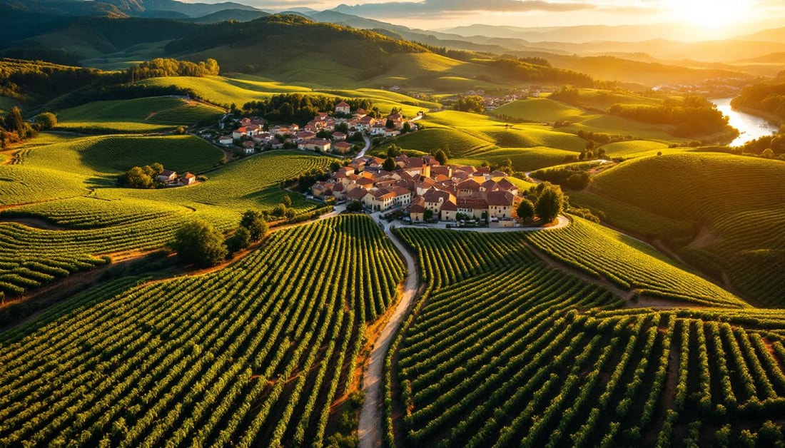 La Drôme abrite ce village de 781 habitants avec 600 hectares de vignes
