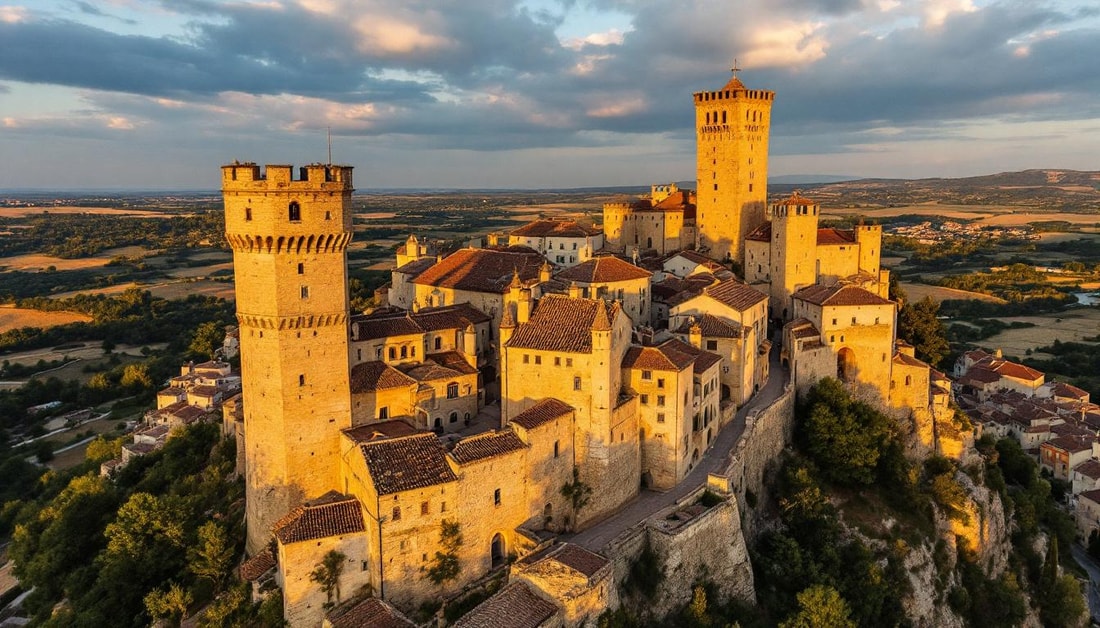 L'Hérault abrite ce village de 954 habitants avec 2 châteaux du XIIe siècle
