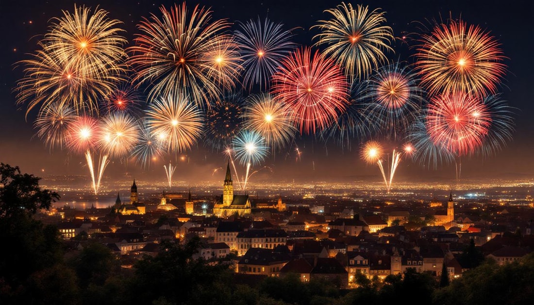 Ces 127 villes organisent un feu d'artifice gratuit le 15 août 2025 à 22h30
