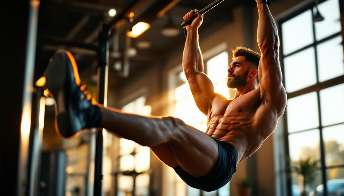Hanging leg raises : 6 muscles insoupçonnés activés selon la science

