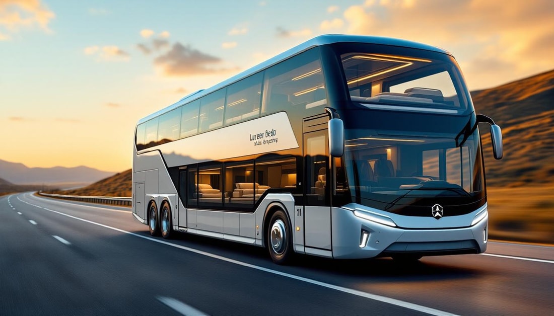 Ce bus européen détient le record avec 21 couchettes et 85% de CO2 en moins

