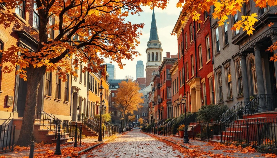 Boston abrite 57 sites historiques sur 4 km de Freedom Trail depuis 1630
