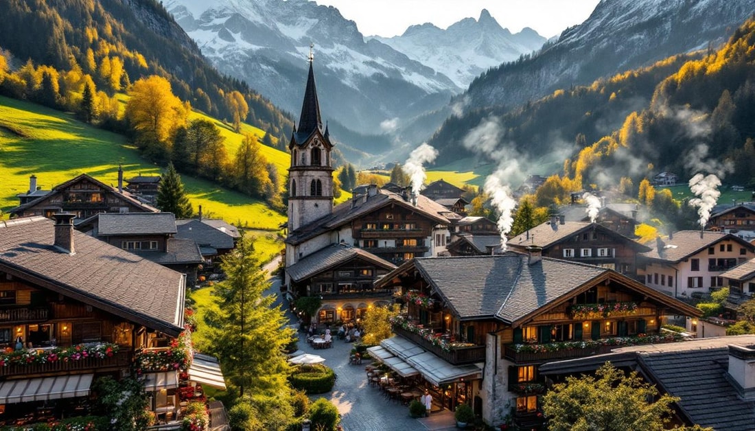 Praz-sur-Arly détient le record français avec 12 restaurants pour 1289 habitants
