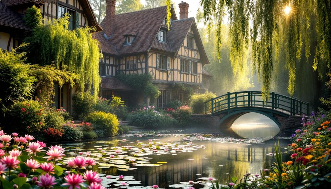 Le seul village de France où Monet a peint ses nymphéas pour 448 habitants