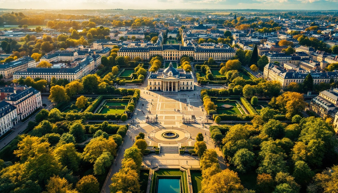 La seule ville française créée par un cardinal en 1631 sur 700 mètres