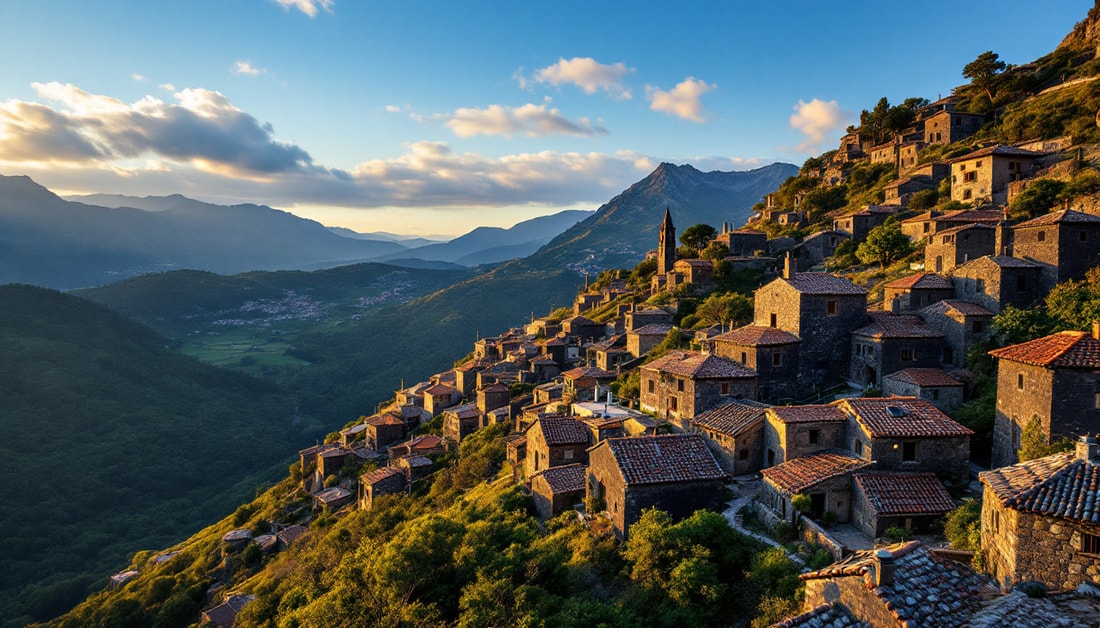 Le plus petit village du réseau portugais : 43 habitants à 637 mètres