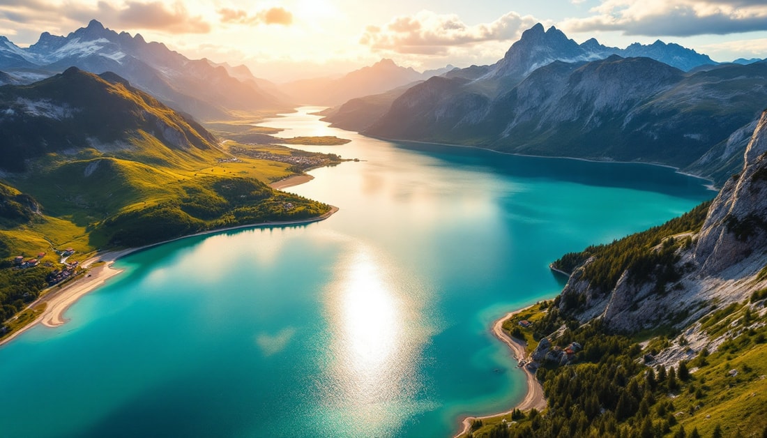 Ce lac de Savoie atteint 145 mètres de profondeur pour 44,5 km² depuis 30 000 ans