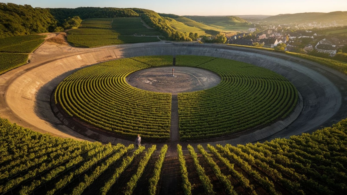 J'ai goûté un vin cultivé dans un cratère de météorite : voici mon verdict