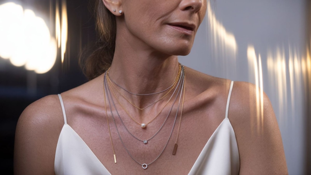 Le "layering vertical" qui détourne l'attention de vos rides (technique de styliste)