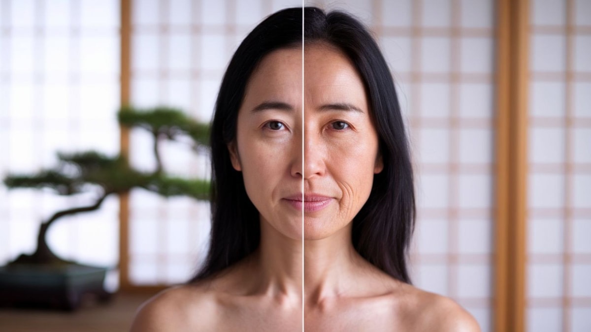 Le secret des Japonaises de 60 ans qui paraissent 45 : un rituel de 3 minutes