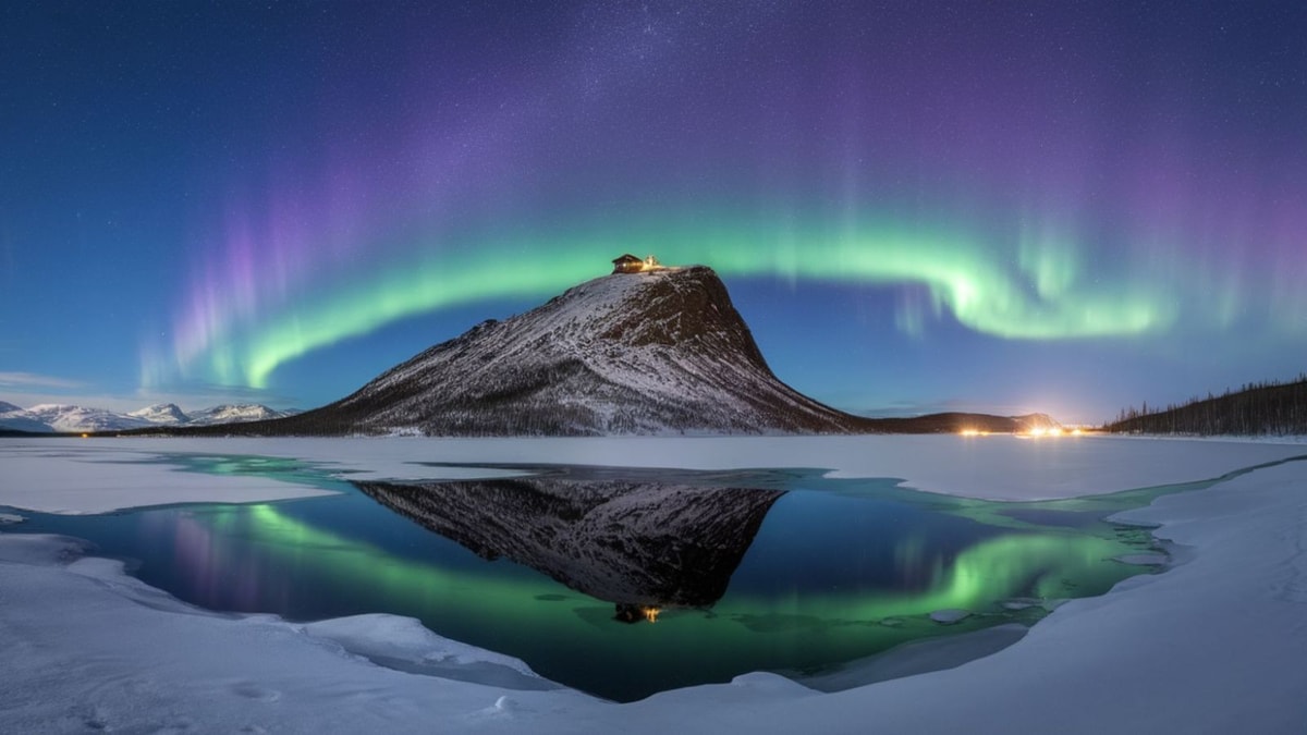 Selon les experts, c'est ici que se cache le meilleur spot d'aurores boréales au monde