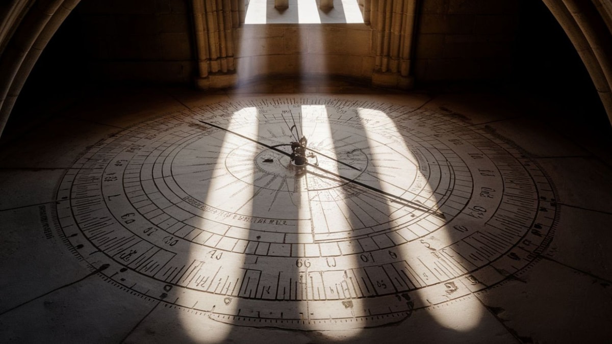 Une chapelle lyonnaise cache un cadran solaire qui prédit les éclipses