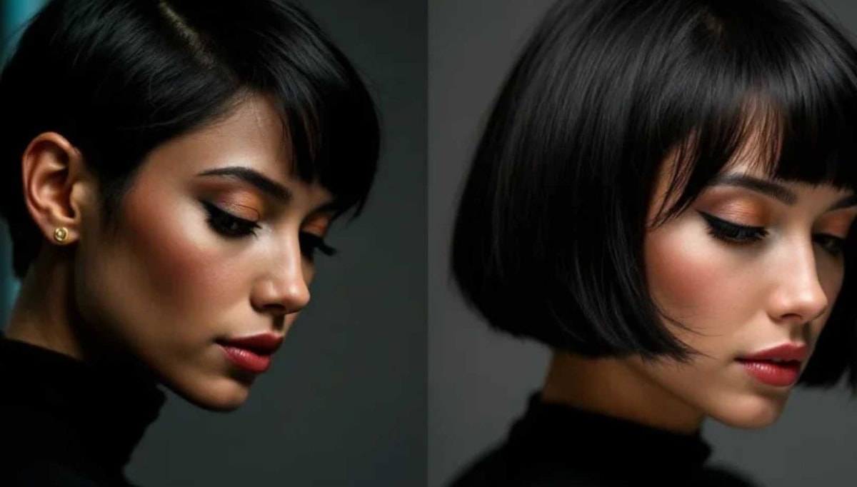 Cette version ultra-courte du carré classique transforme votre visage instantanément