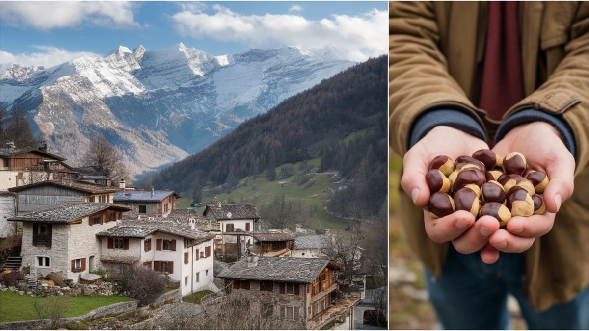 Ce village de montagne transforme 50 tonnes de châtaignes en pain traditionnel chaque année