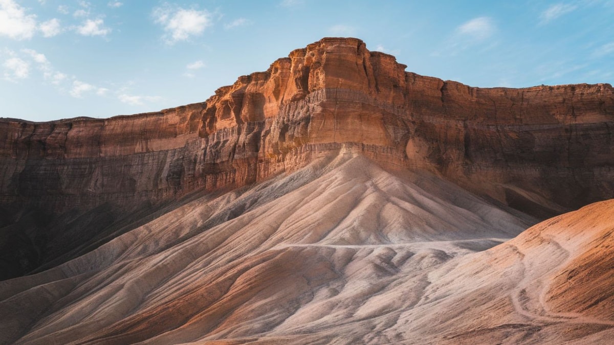Ces falaises de 30 mètres de haut aux 17 teintes naturelles rivalisent avec le Grand Canyon