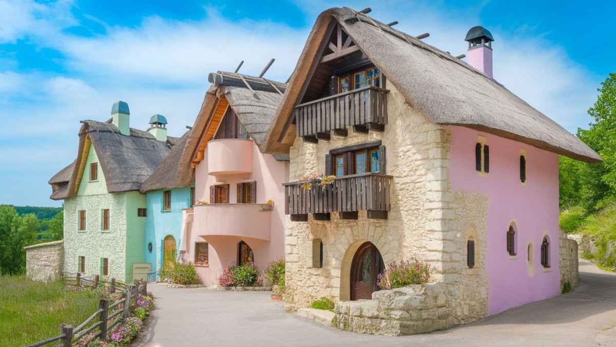 Ces maisons de conte de fées existent vraiment en France
