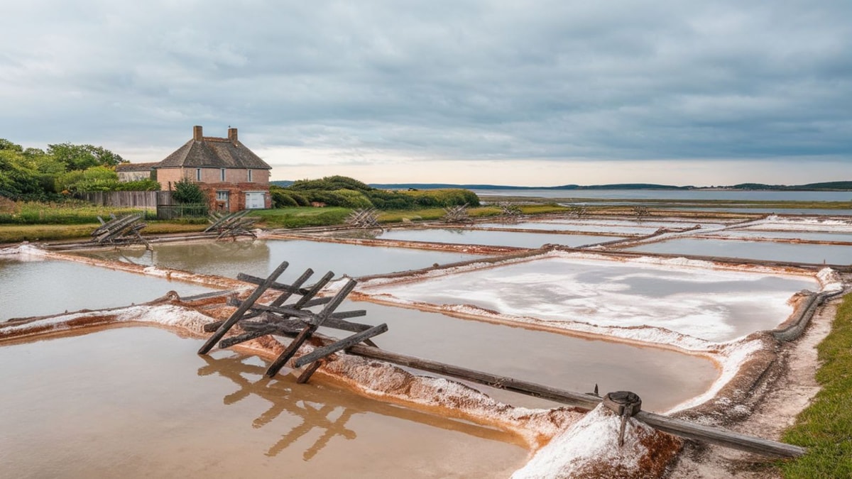 Cette exploitation millénaire produit 12 000 tonnes d'or blanc chaque année sur 2000 hectares